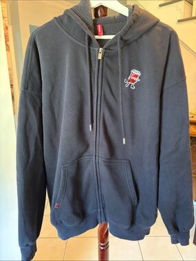 Tim Hortons Navy Full Zip Hoodie